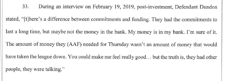 Illustration for article titled Lawsuit Claims The AAF Intentionally Misled And Defrauded Its Players